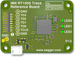 SEGGER iMX RT1050 Trace Reference Board