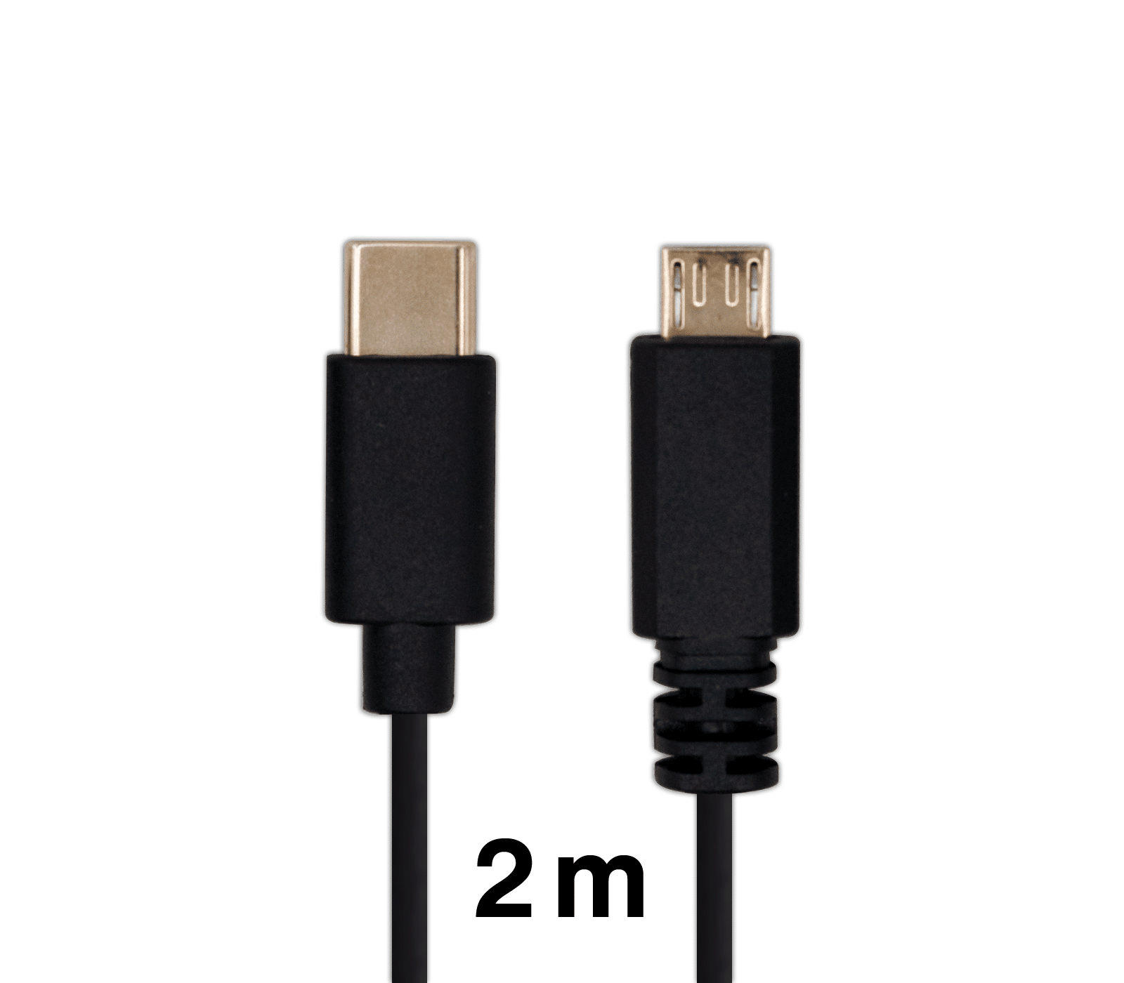2m Micro USB to USB-C cable